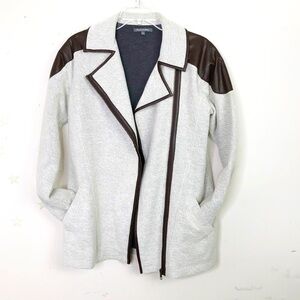 𝅺Micheal Stars small Abalone moto jacket